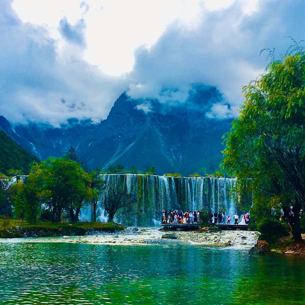 玉龙雪山下的蓝色秘境 蓝月谷摄影攻略